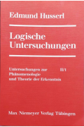 Logische Untersuchungen, Band 2, Teil 1 Husserl, Edmund